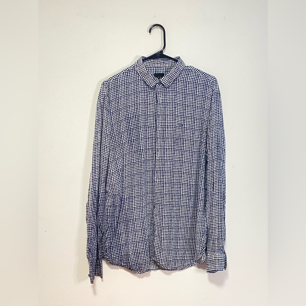 Armani exchange long sleeve pentagram shirt